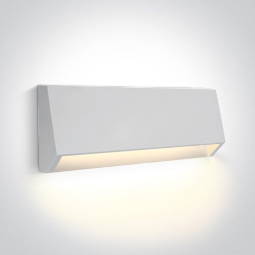 67386C / w fehér LED fali fény 4w ww sötét fény IP65 230V