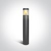 67410 / AN / W Antracit LED Bollard 80cm 12w ww IP65 230V