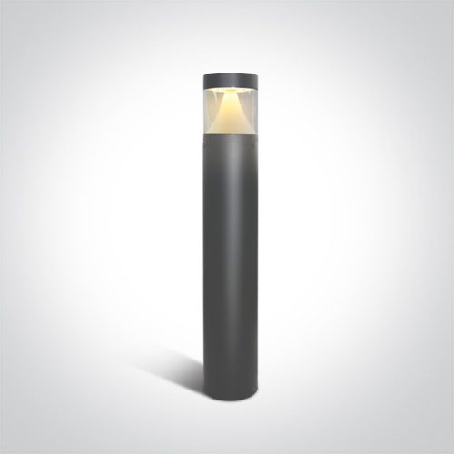 67410 / AN / W Antracit LED Bollard 80cm 12w ww IP65 230V