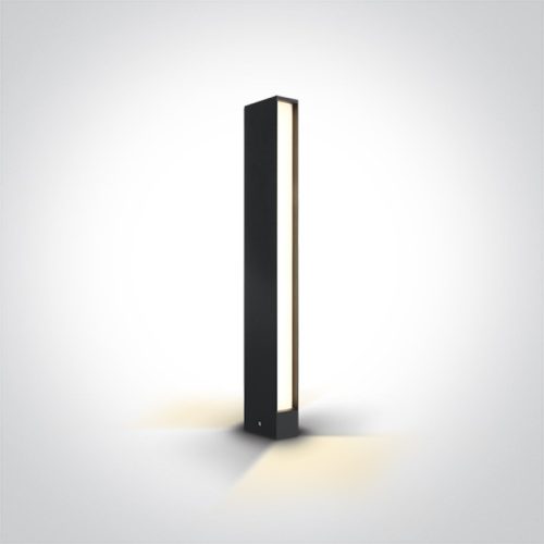 67460b / an / w antracit LED Bollard 60cm 2x6w ww IP54 100-240V