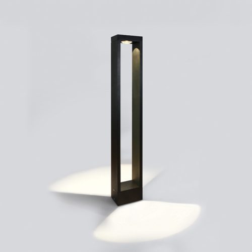 67470A / B / W Fekete LED Bollard 80cm 10w ww IP65 100-240V