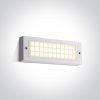 67502C / W / W fehér LED fali fény 6W WW IP65 230V