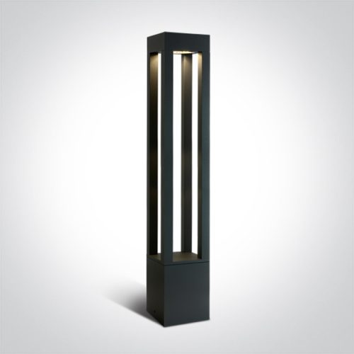 67504a / an / w antracit LED Bollard 90cm 22W WW IP65 230V