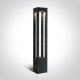 67504a / an / w antracit LED Bollard 90cm 22W WW IP65 230V