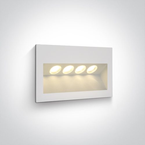 68048 / W / W fehér IP65 LED 4x1W WW 100-240V