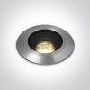 69056C / W Alumínium IP67 inground COB LED 9W WW 38DEG 24V DC DIMMLEBLE Sötét Light