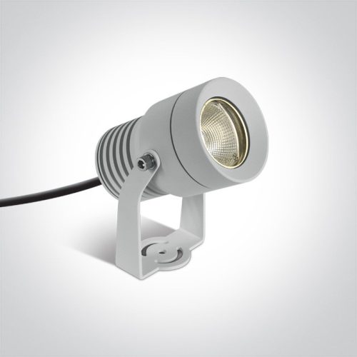 7046 / W / W fehér LED 10W WW 50D IP65 Spike 230V