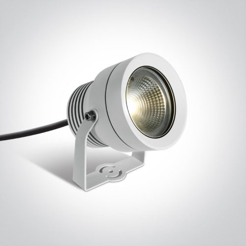 7047 / W / W fehér LED 20W WW 50D IP65 Spike 230V