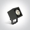 7052 / ANTH THRACITE LED 7W WW IP65 47DEG 100-240V