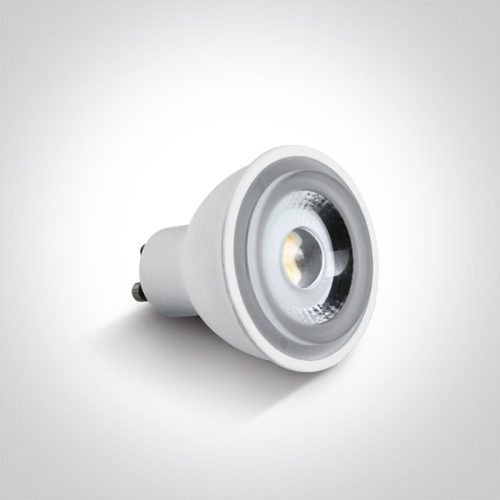 7306CG / W White Cob LED 6W WW GU10 60DEG 230V