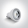 7306CGD / W WHITE COB LED 6W WW GU10 60DEG DIMMBLEBLE 230V