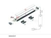 TOPMET LED profil SLIM8 AC2/Z 2000 mm natúr