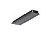 TOPMET LED profil GROOVE14 EF/Y 2000 mm eloxált fekete