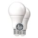 Avide LED Globe Twin Pack A60 13W E27 NW 4000K