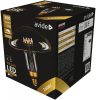 Avide LED Jumbo Filament Millau 200x210mm Amber 6W E27 2400K Dimmable