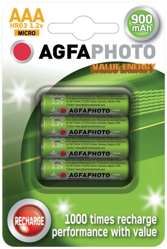 AgfaPhoto Akkumulátor Mikro 900mAh B4