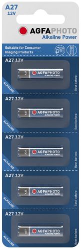 AgfaPhoto Alkáli Riasztóelem A27 LR27A B5