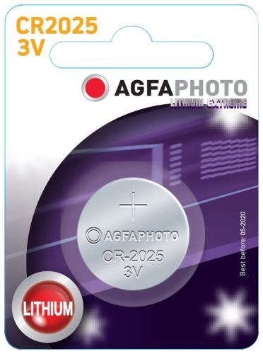 AgfaPhoto Lithium Gombelem CR2025 B1