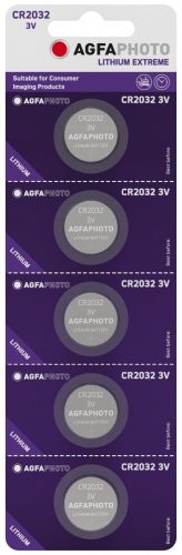 AgfaPhoto Lithium Gombelem CR2032 B5