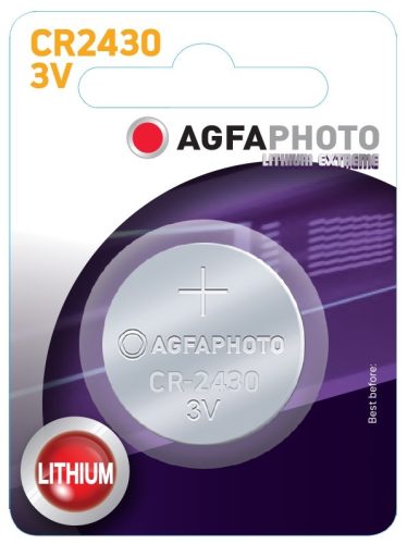 AgfaPhoto Lithium Gombelem CR2430 B1