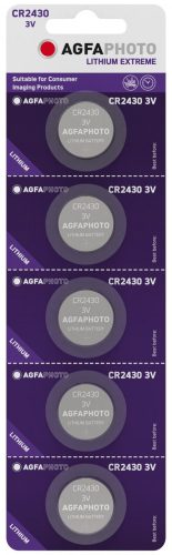 AgfaPhoto Lithium Gombelem CR2430 B5