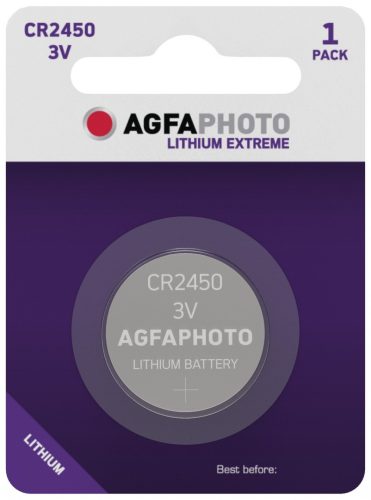 AgfaPhoto Lithium Gombelem CR2450 B1