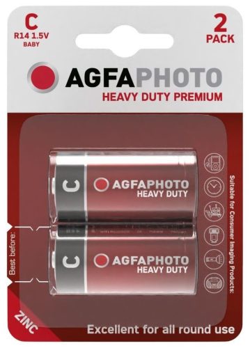 AgfaPhoto Heavy Duty Féltartós Baby Elem C B2