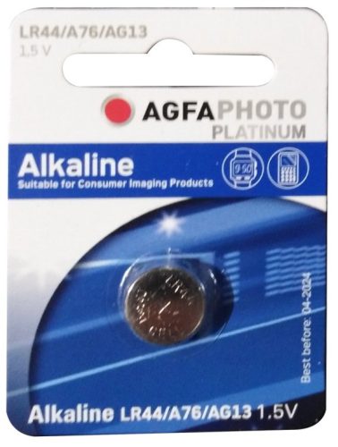 AgfaPhoto Platinum Gombelem Alkáli AG13 LR44