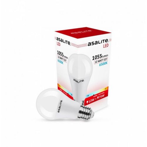 Asalite LED Izzó A60 gömb E27 12W 6500K (1055 lumen)