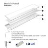 Asalite Prémium LED Panel BackLit 120x30cm 36W 4000K (5400 lumen) LIFUD driver