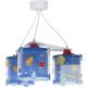 DALBER 3 LIGHT HANGING LAMP PLANETS 41344