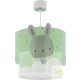 DALBER HANGING LAMP BABY BUNNY GREEN 61152H