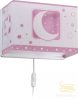 DALBER WALL LAMP MOON LIGHT PINK 63238S