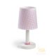 DALBER TABLE LAMP VICHY PINK 80221S