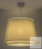 DALBER HANGING LAMP VICHY BEIGE 80222B