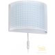 DALBER WALL LAMP VICHY BLUE 80228T