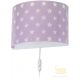 DALBER WALL LAMP STARS MAUVE 81218L