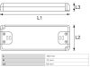 DURA DELT50A-12 LED TRAFÓ 50W/12V