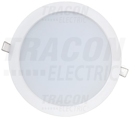 Tracon Kompakt beépíthető LED mélysugárzó 230VAC, 24W, 4000K, 2100lm. IP20, EEI=A+