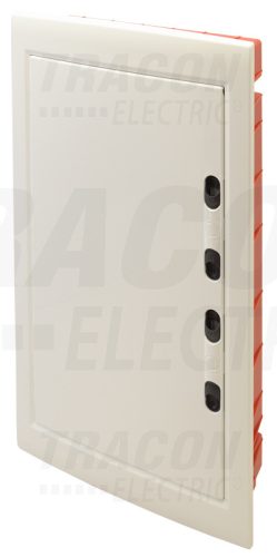 Tracon Süllyesztett elosztódoboz, fehér-sík ajtóval, NPE nélkül 3×12 (36) modul, IP40, (H×W×D=545×305×85mm)