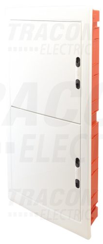 Tracon Süllyesztett elosztódoboz, fehér-sík ajtóval, NPE nélkül 4×18 (72) modul, IP40, (H×W×D=860×440×95mm)