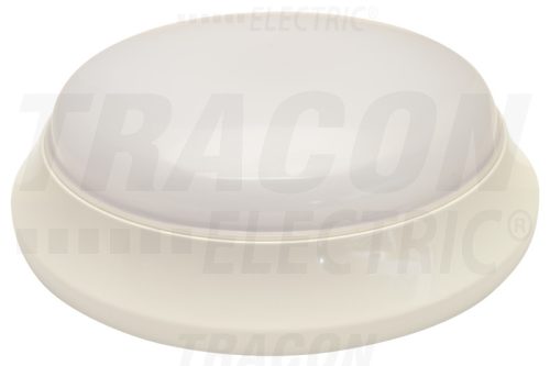 Tracon Műanyag búrás falon kívüli LED lámpatest inverterrel 100-240V,50Hz,14/2W,1000/140lm,1h,4000K,IP54, EEI=A