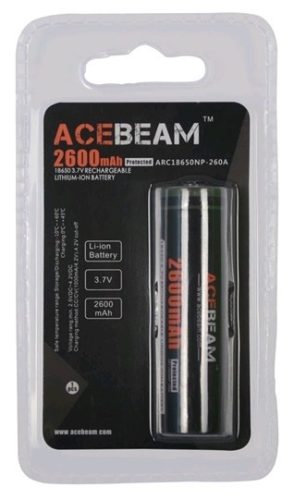 Acebeam Akkumulátor 18650 2600 mAh