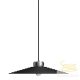 SOUND PENDANT L BLACK E27