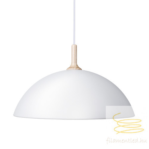 BOWL PENDANT WHITE E27