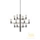 MANOLA CHANDELIER 12 GRAPHITE E14