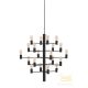 MANOLA CHANDELIER 30 BLACK E14