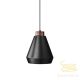 EDGE PENDANT M BLACK E27