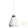 EDGE PENDANT M WHITE E27