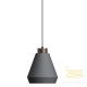 EDGE PENDANT M GRAPHITE E27